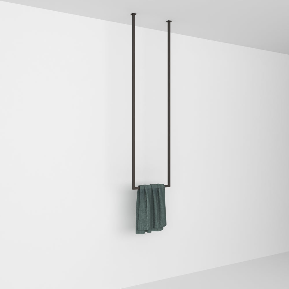 Ceiling Towel Rack for Elevated Bathroom Style from VITAHOME DESIGN LLC