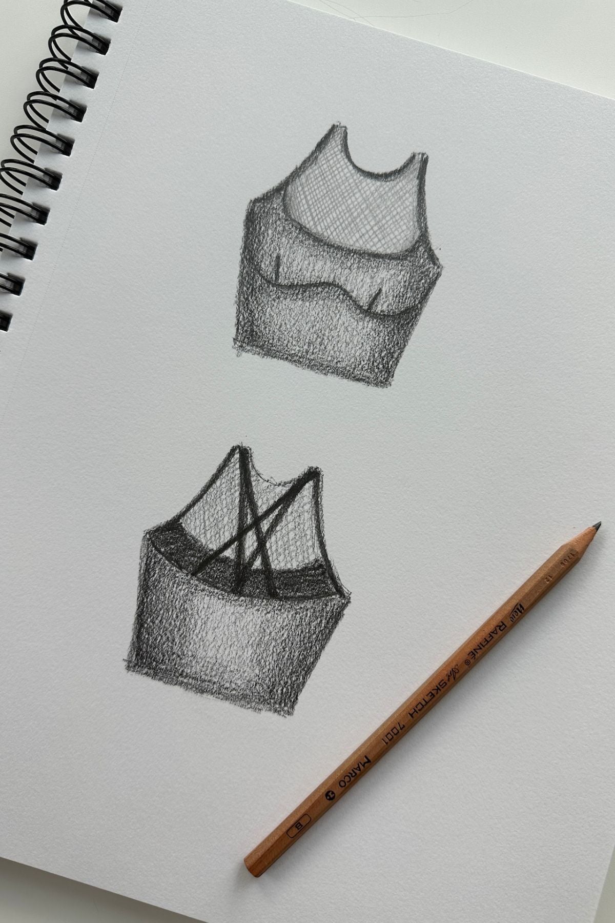 Celeste Mesh Crop Bralette - Black from POPFLEX