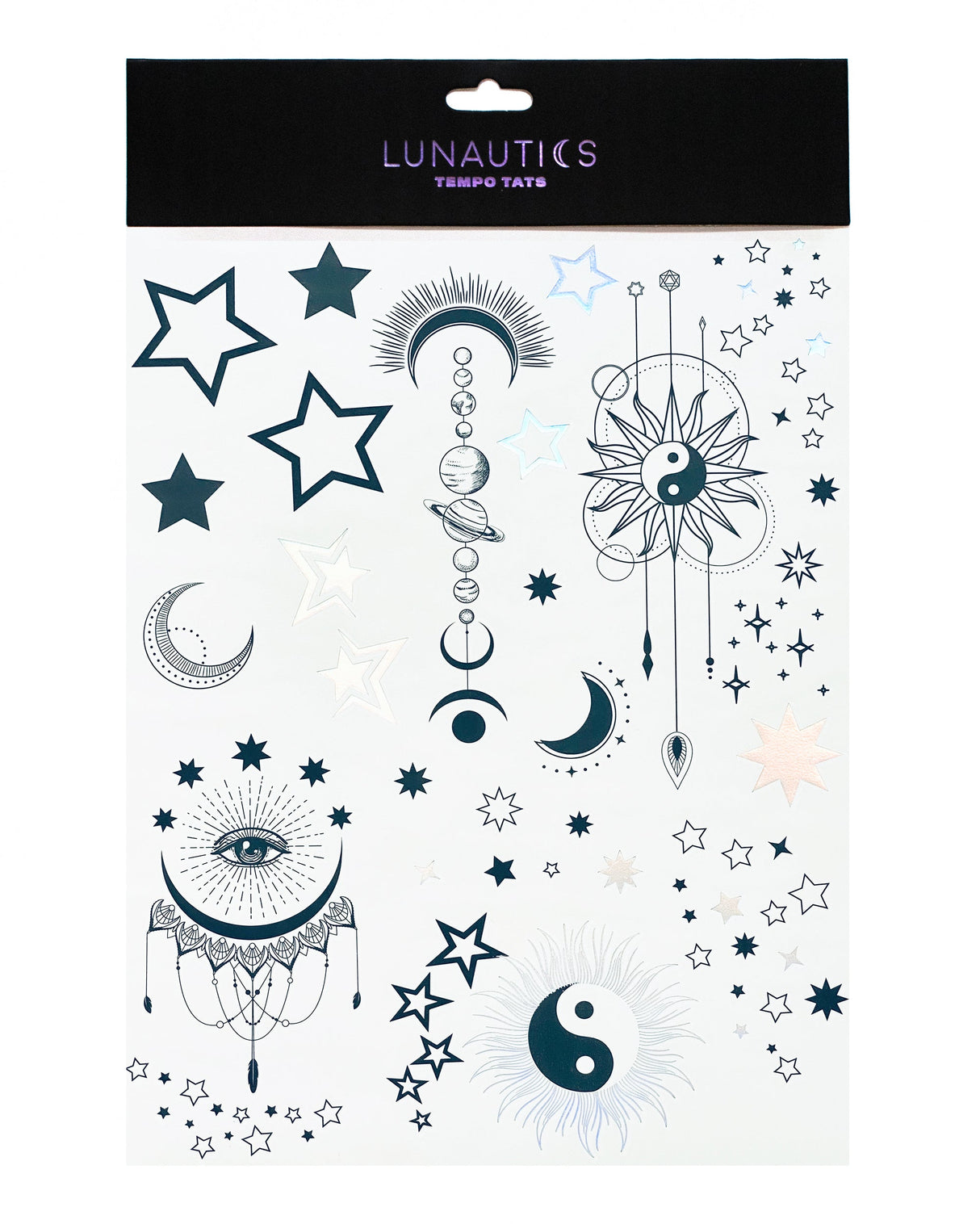 Celestial Dream - Holographic Temporary Tattoo from Lunautics