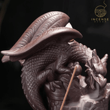 Ceramic Dragon Backflow Incense Burner from incenseocean