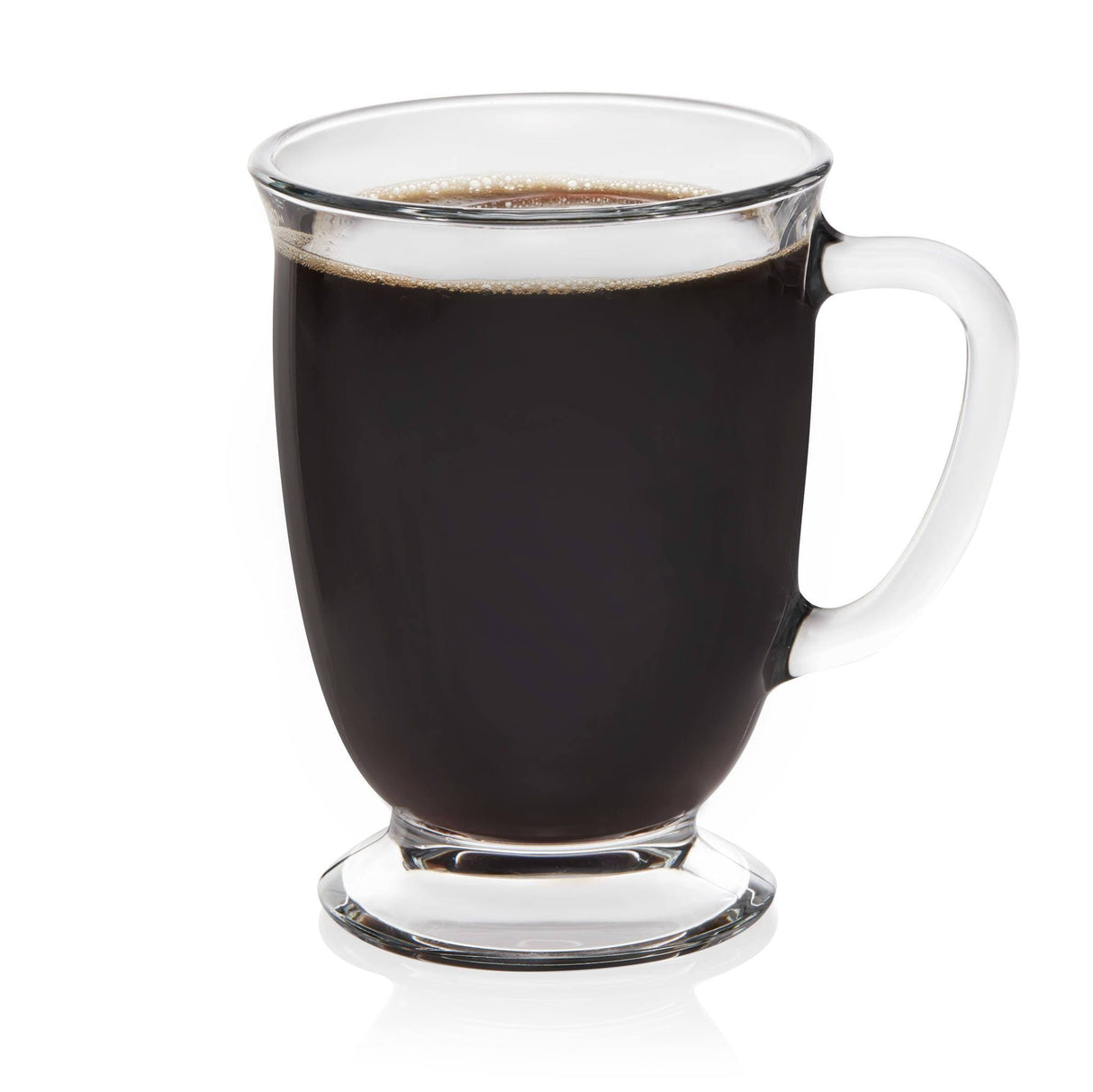 Libbey Kona Glass Coffee Mugs, 16-ounce, Set of 6 from Libbey