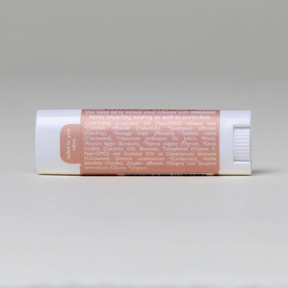 Natural Lip Balm, Herbal Infused, Chai Spice from Ora's Amazing Herbal
