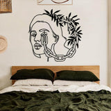 Chain Head Lady Metal Wall Art from VITAHOME DESIGN LLC