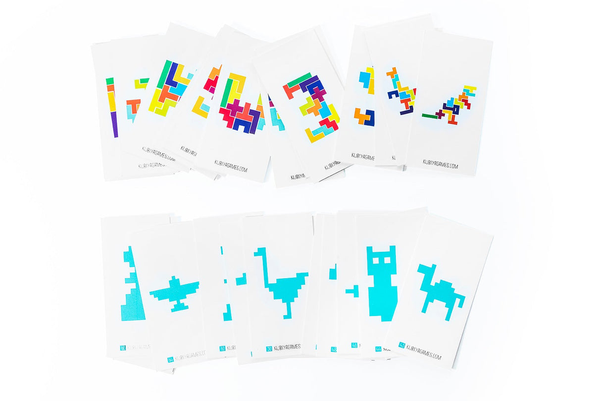 Pentomino Puzzle Set - with 65 challenge cards from Kubiya Games