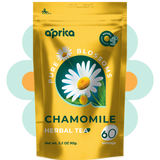 100% Pure Chamomile Herbal Tea, 60 Bags from Aprika Life