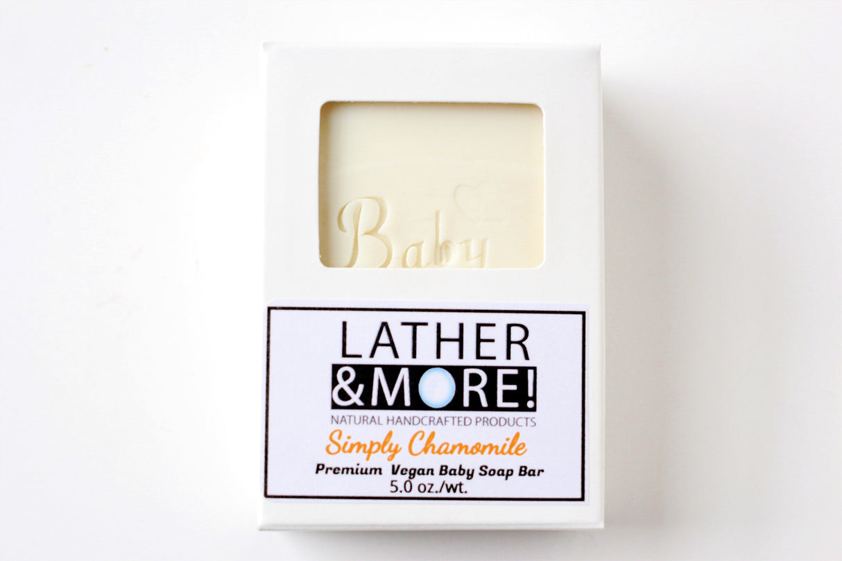 Simply Chamomile Baby Soap from Lather and More