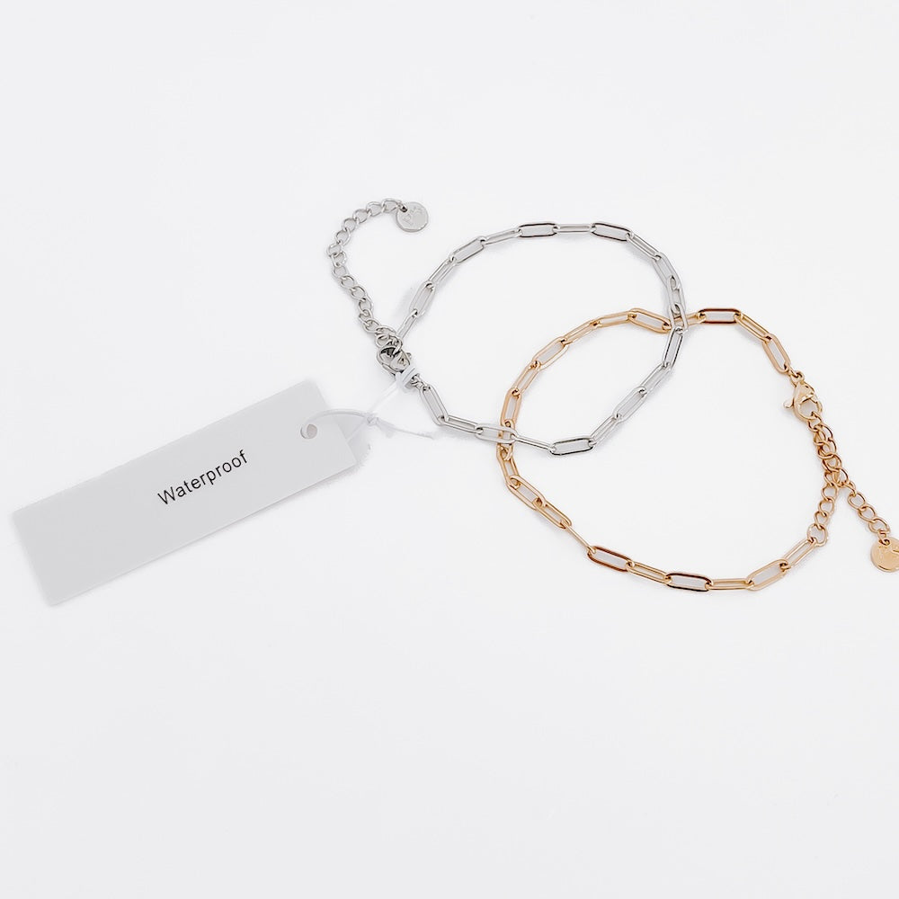 Chanelle Charm Bar Bracelets - WATERPROOF from Pretty Simple