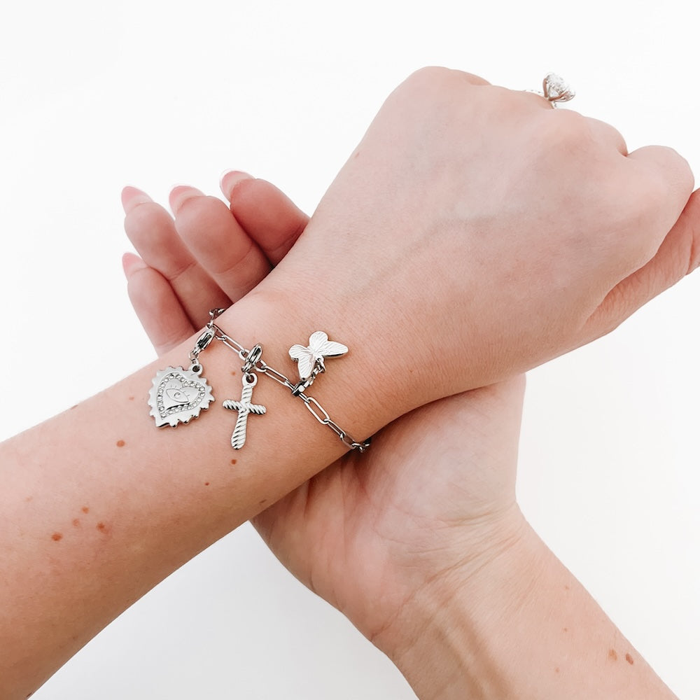 Chanelle Charm Bar Bracelets - WATERPROOF from Pretty Simple