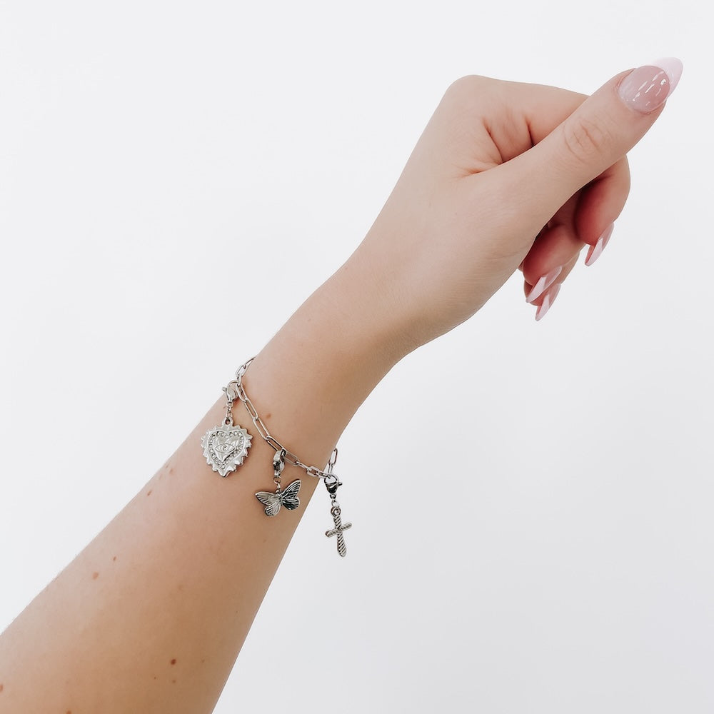 Chanelle Charm Bar Bracelets - WATERPROOF from Pretty Simple