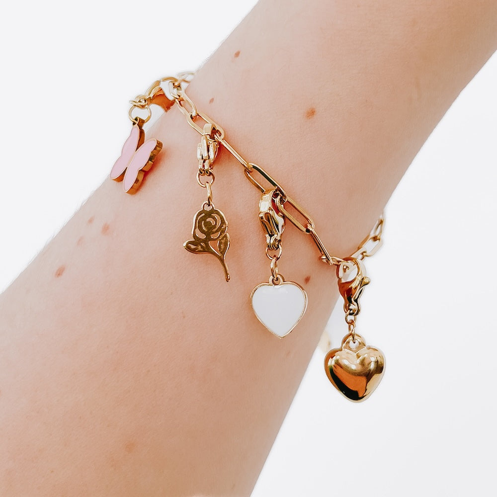 Chanelle Charm Bar Bracelets - WATERPROOF from Pretty Simple