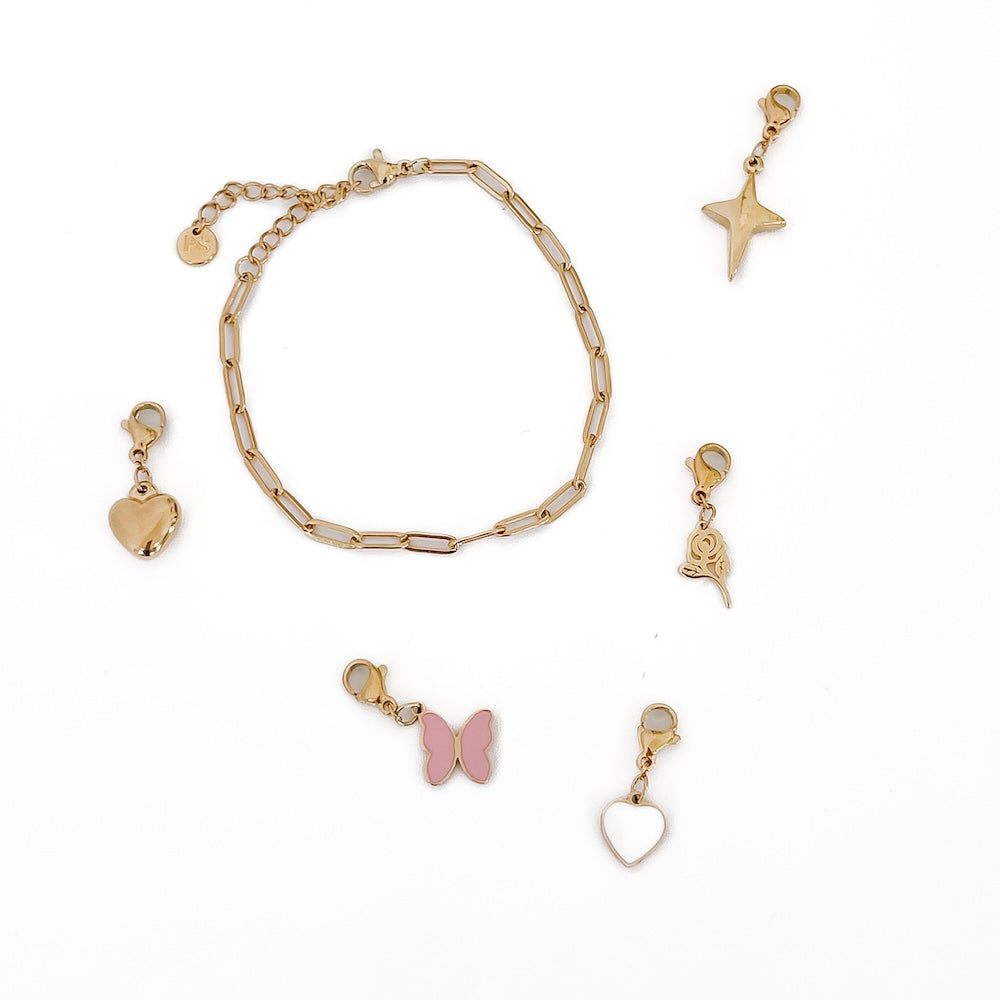Chanelle Charm Bar Bracelets - WATERPROOF from Pretty Simple