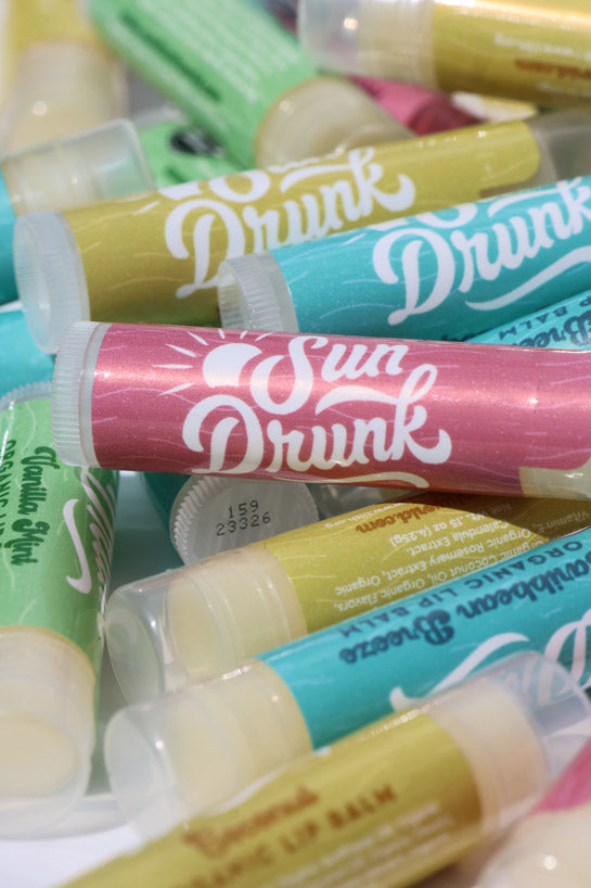 Delicious Hydrating USDA Organic Lip Balm from Sun Drunk