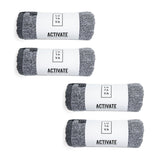 The Charcoal Activated Fitness Towel From Lutava