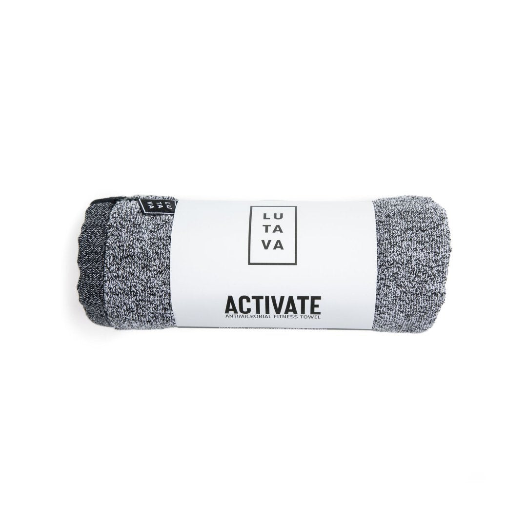 The Charcoal Activated Fitness Towel From Lutava