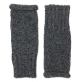 Charcoal Essential Knit Alpaca Gloves from SLATE + SALT