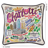 Charlotte Hand-Embroidered Pillow from Quirks!