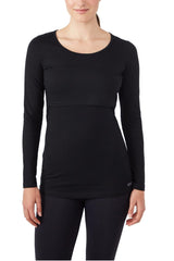 Charlotte Long Sleeves Round Neck Nursing Top from Moderneternity