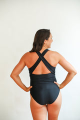 One Piece Zip Up Breastfeeding Swimsuit From Movemama