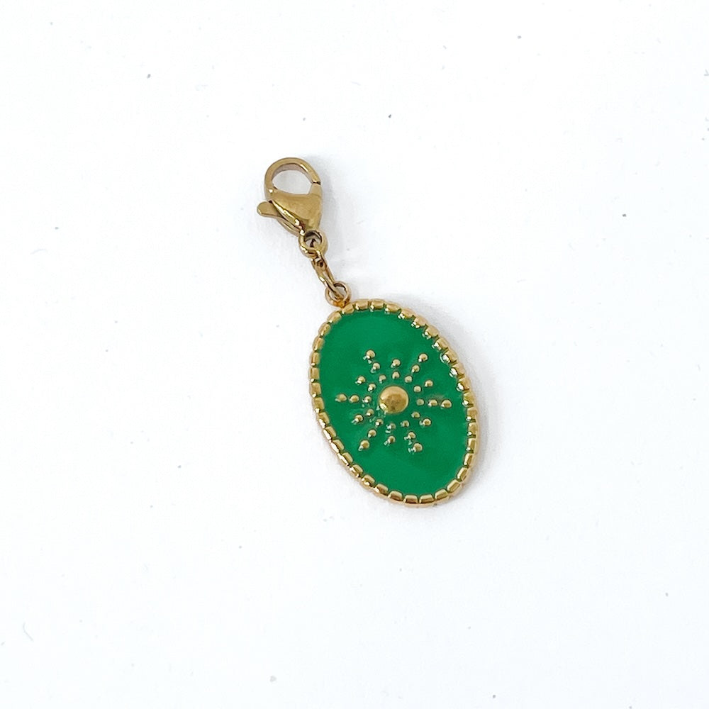 Enamel Colored Charm Bar Chanelle Charms  - WATERPROOF from Pretty Simple