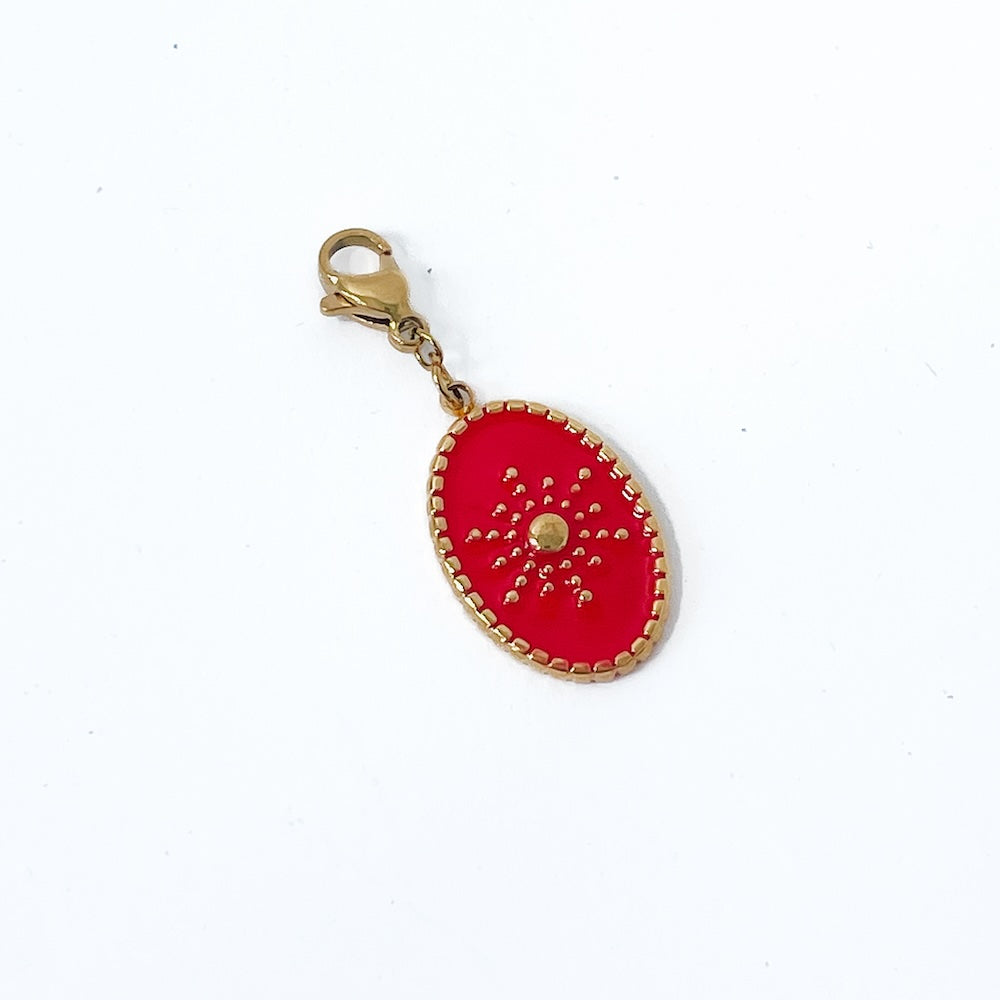 Enamel Colored Charm Bar Chanelle Charms  - WATERPROOF from Pretty Simple