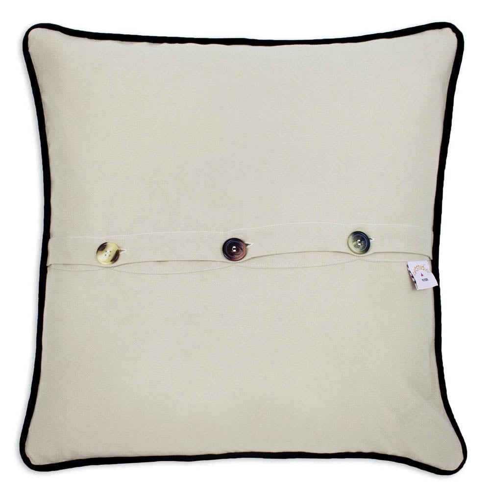 Chattanooga Hand-Embroidered Pillow by CatStudio from Quirks!