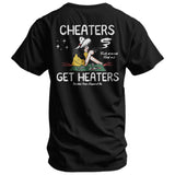 Cheaters Get Heaters Cowboy Edition Men's T-Shirt From Combat Iron Apparel