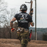 Cheaters Get Heaters Cowboy Edition Men's T-Shirt From Combat Iron Apparel