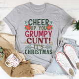 Cheer Up It's Christmas Tee from Peachy Sunday