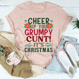 Cheer Up It's Christmas Tee from Peachy Sunday