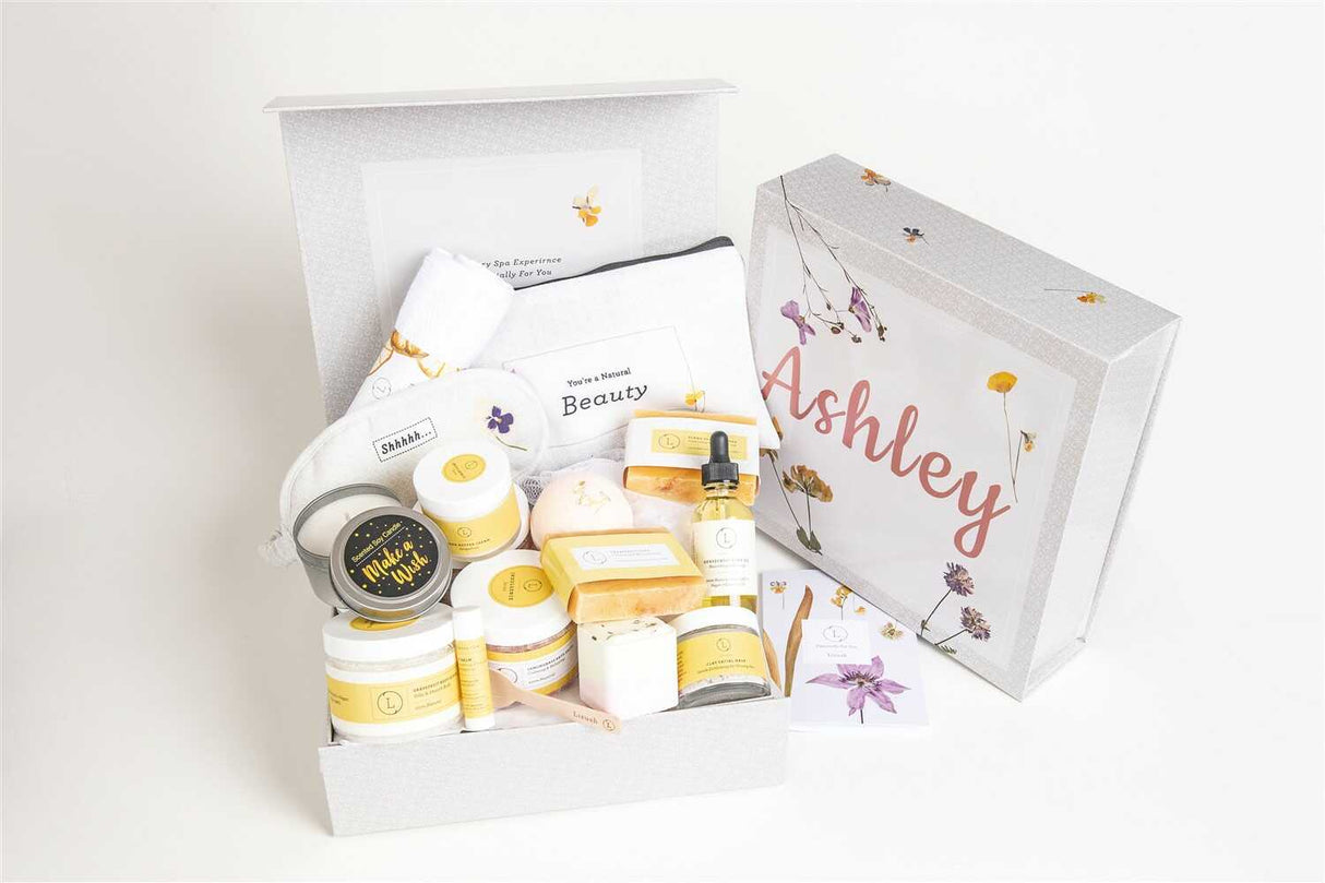 Cheer up Citrus Sunshine Gift Basket, Natural Care Package, Recovery Gift, New home gift, Attention Gift from Lizush