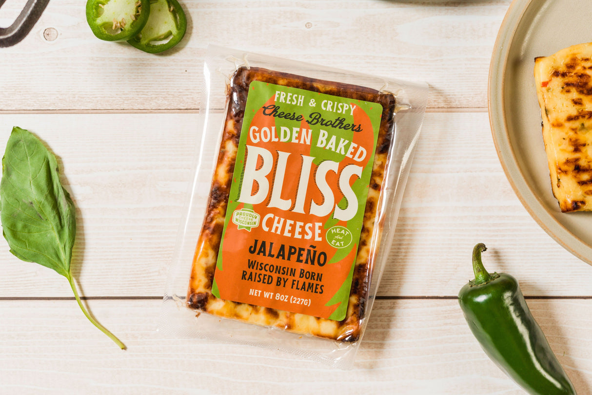 Jalapeño Golden Baked Bliss from Cheese Brothers, Inc.