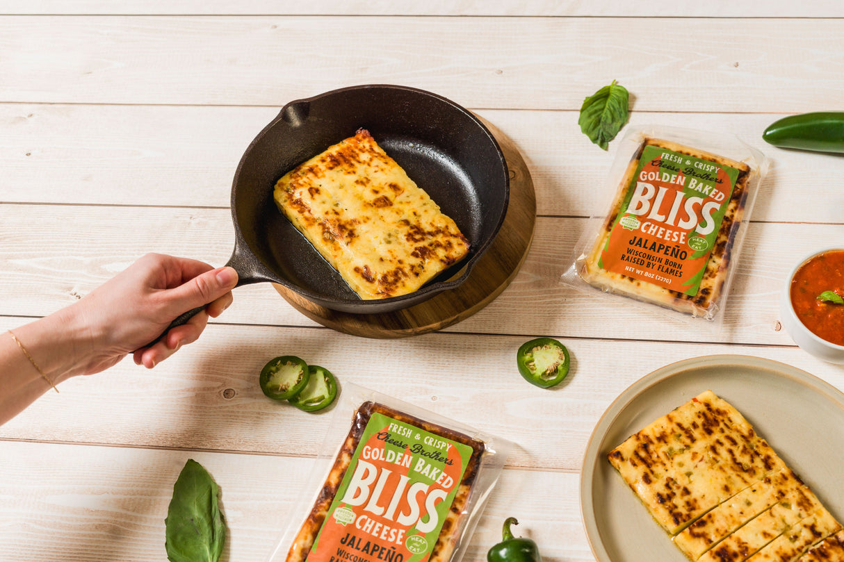 Jalapeño Golden Baked Bliss from Cheese Brothers, Inc.