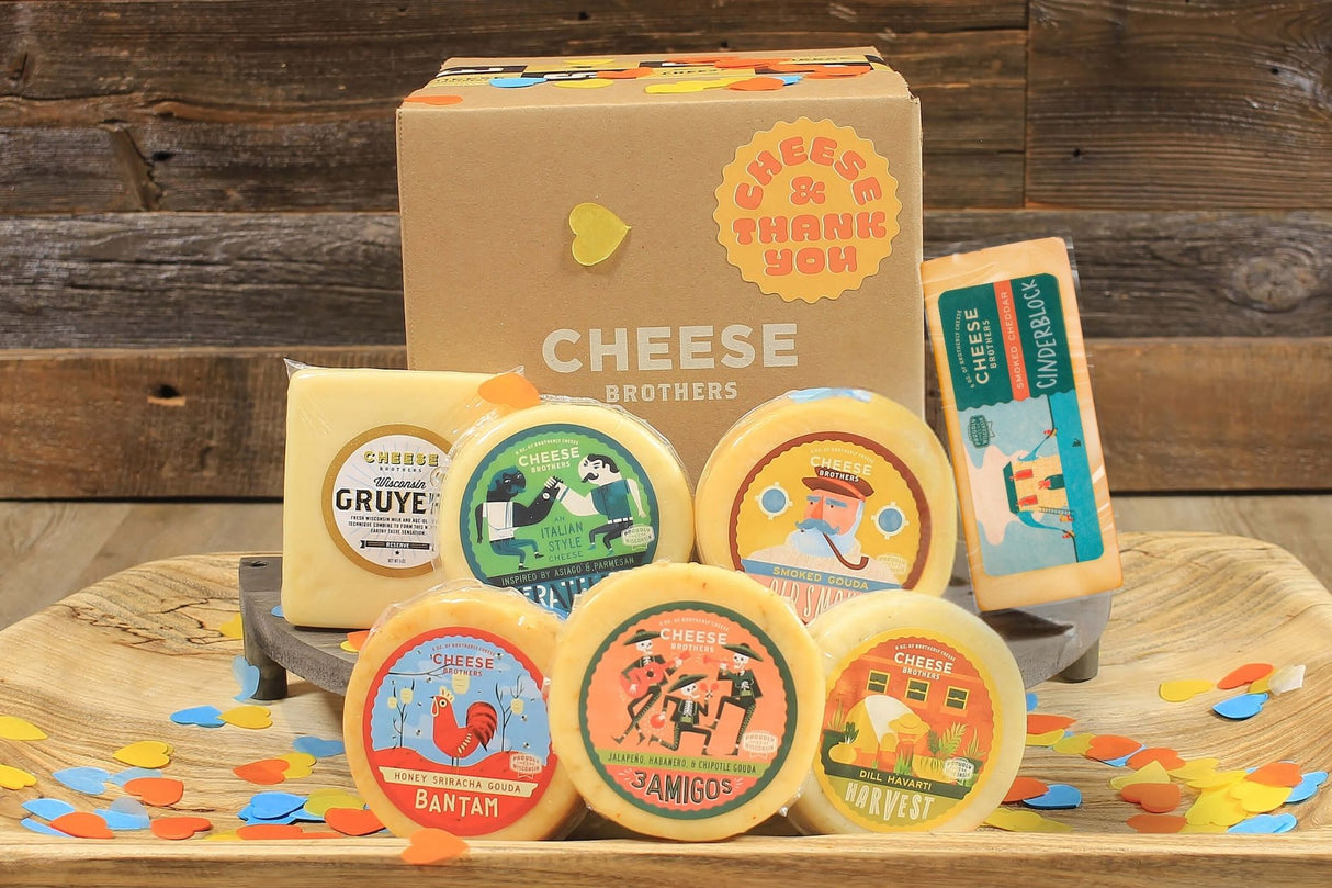 Cheese and Thank You Box from Cheese Brothers, Inc.