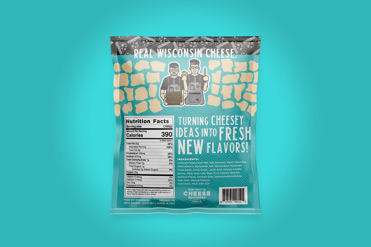 Ranch Cheese Curds *Ships Fresh Daily* from Cheese Brothers, Inc.