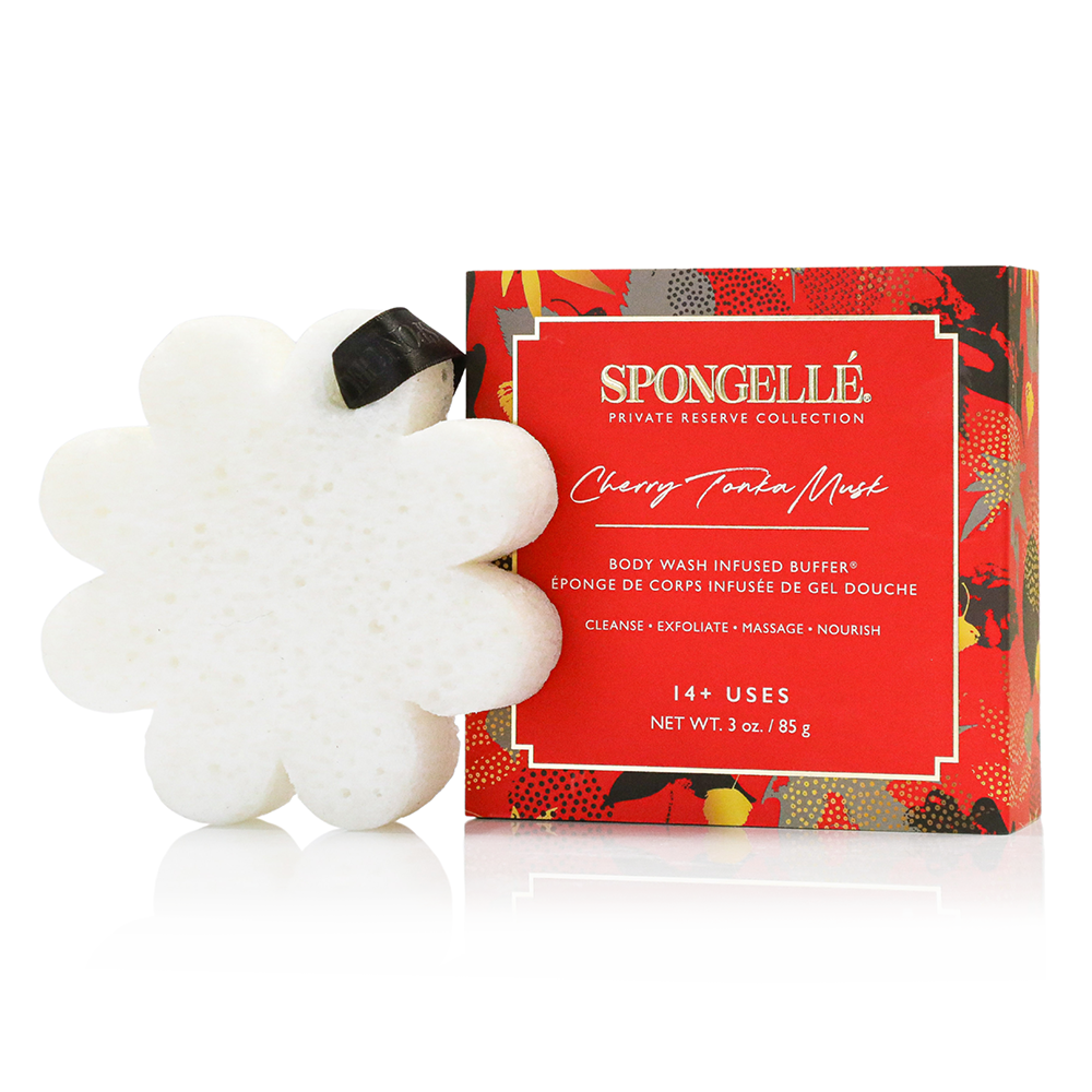 Cherry Tonka Musk | Boxed Flower from Spongellé