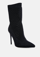 Cheugy Embellished Ankle Boots from London Rag International