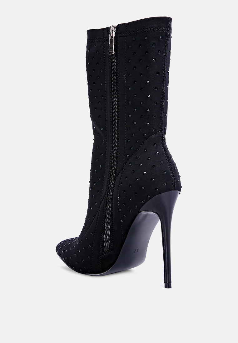 Cheugy Embellished Ankle Boots from London Rag International