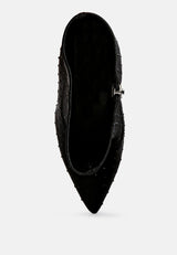 Cheugy Embellished Ankle Boots from London Rag International