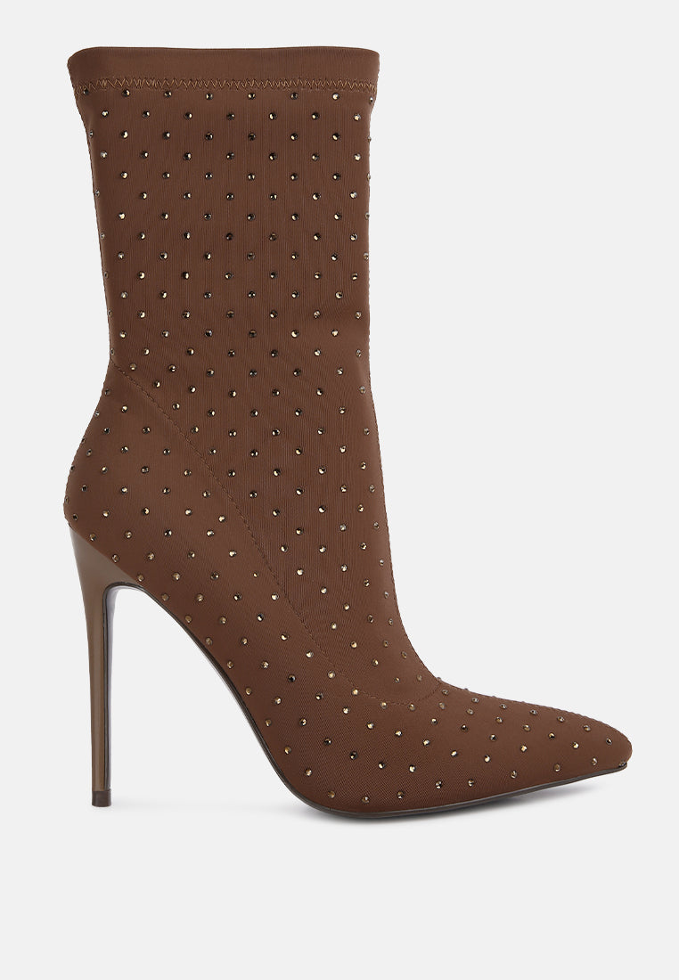 Cheugy Embellished Ankle Boots from London Rag International