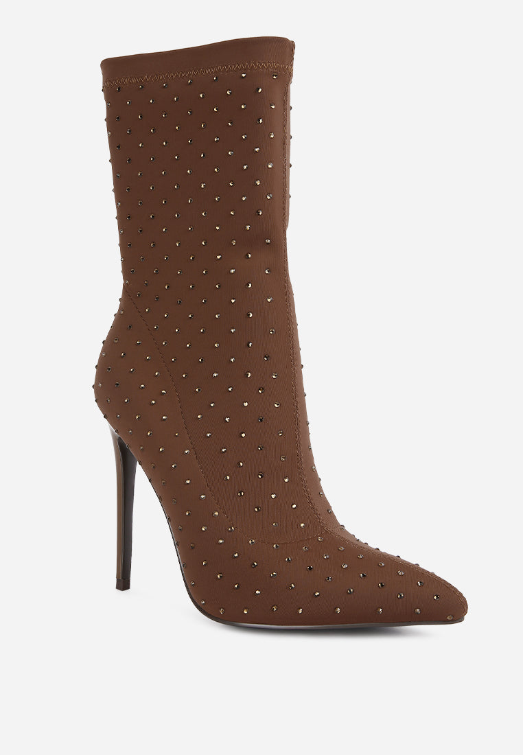 Cheugy Embellished Ankle Boots from London Rag International