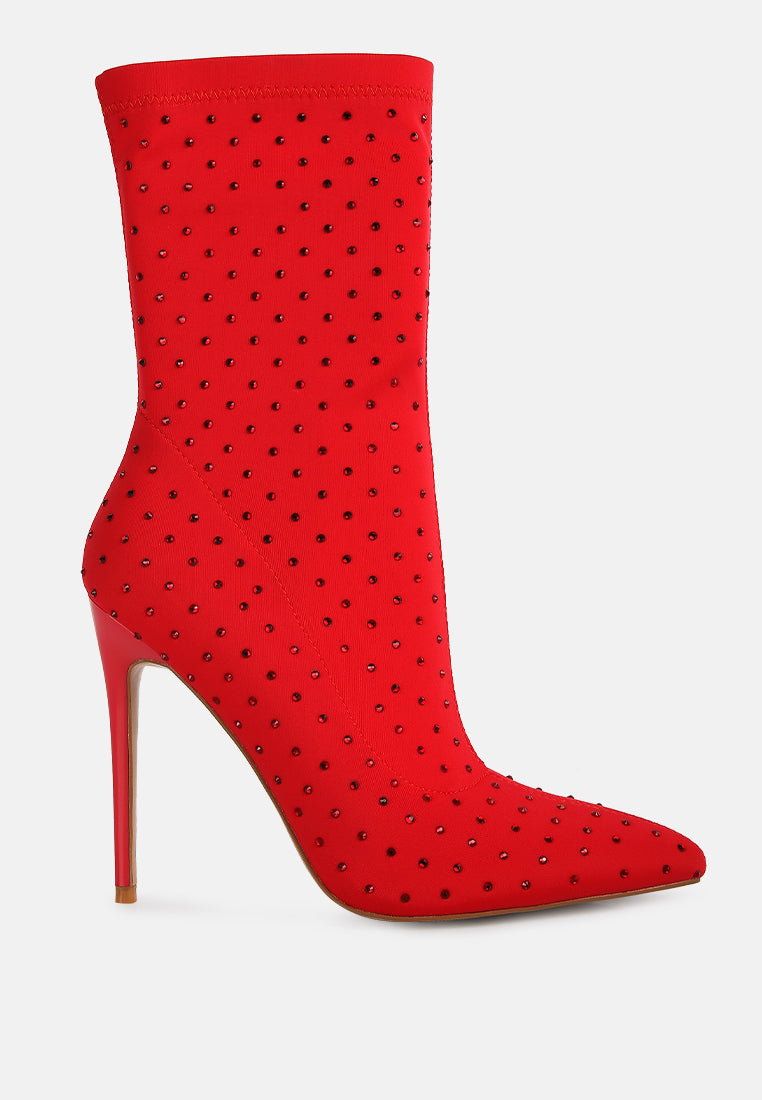 Cheugy Embellished Ankle Boots from London Rag International