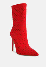 Cheugy Embellished Ankle Boots from London Rag International