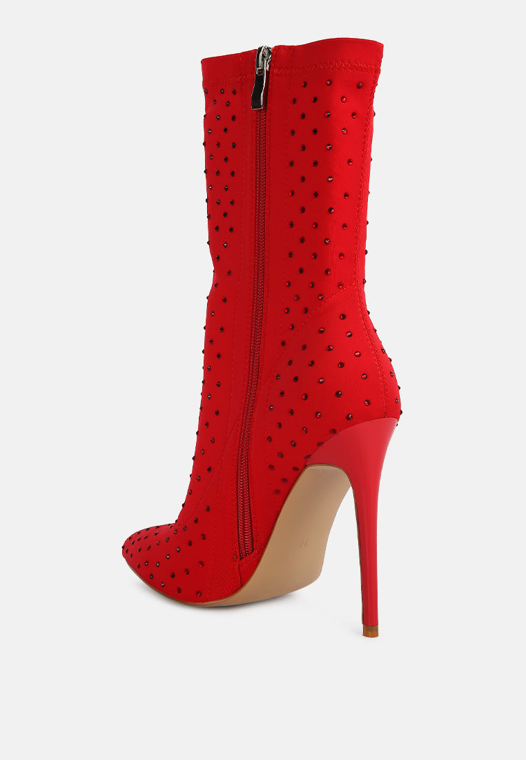 Cheugy Embellished Ankle Boots from London Rag International