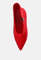 Cheugy Embellished Ankle Boots from London Rag International