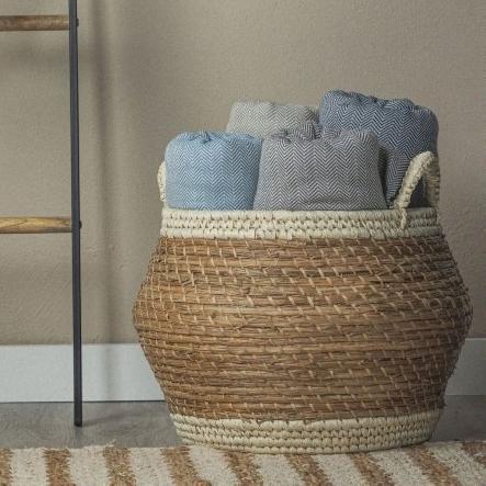 Chevron Oversized Turkish Cotton Throw Blanket – Extra Large, Lightweight, and Stylish from The Bali Market
