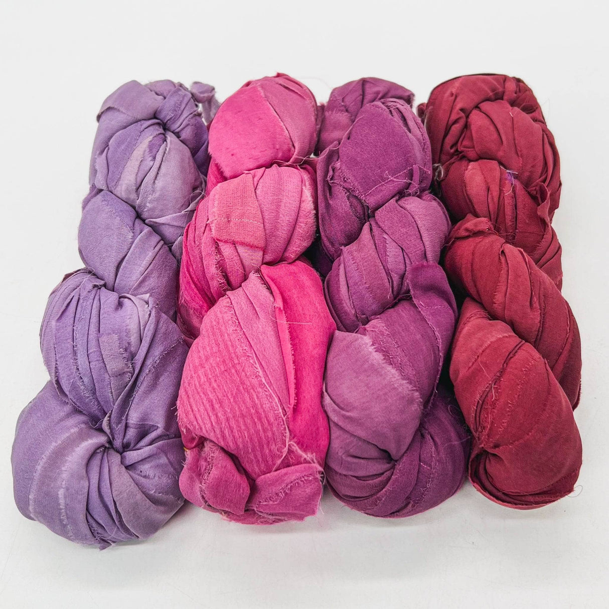Chiffon Ribbon Ombre Packs + Free Patterns- Buy 1 Get 1 50% off from Darn Good Yarn