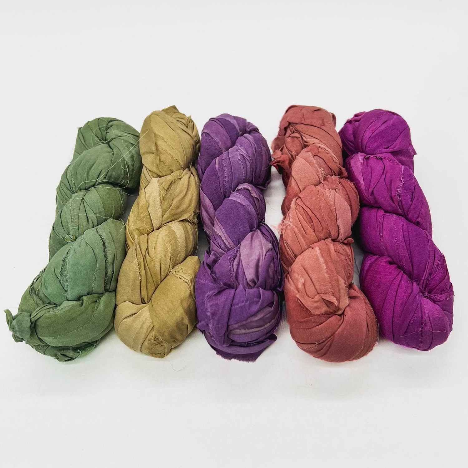 Chiffon Ribbon Ombre Packs + Free Patterns- Buy 1 Get 1 50% off from Darn Good Yarn