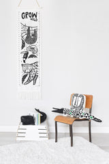 Canvas Growth Chart - Rainforest From Wee Gallery