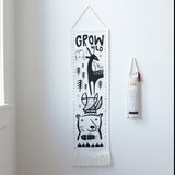 Canvas Growth Chart - Woodland From Wee Gallery