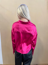Chloe Satin Blouse From Arete Style